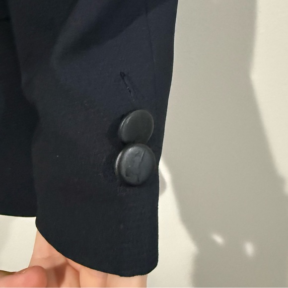 R.J. CLASSICS Equestrian Show Coat Riding Jacket Dark Navy Blue Size 12R Youth - Picture 4 of 11